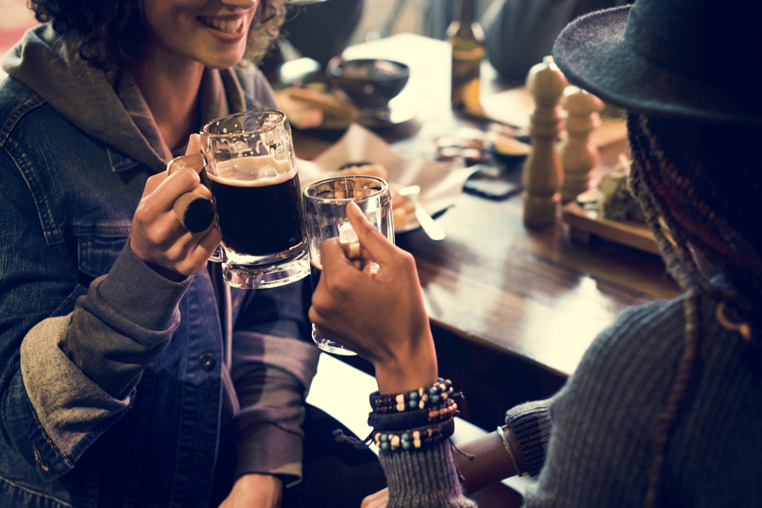 Picture of people enjoying the breweries near Ogunquit, Maine.