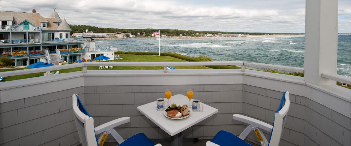 Seaside Views from The Beachmere Inn, One of the Best Oceanfront Hotels in Maine.