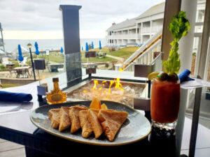 Rich breakfast, cocktail and ocean views
